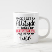 Houd of ontwerp uw eigen — mok gigantische koffie- (Rechts)