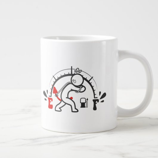 Houd of ontwerp uw eigen — mok gigantische koffie- (Rechts)