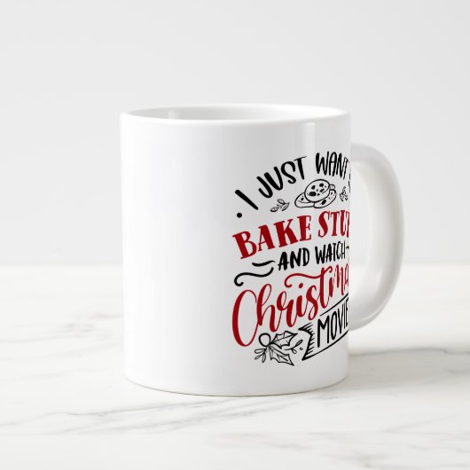 Houd of ontwerp uw eigen — mok gigantische koffie- (Voorkant rechts)