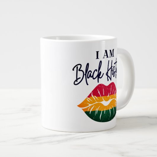 Houd of ontwerp uw eigen — mok gigantische koffie- (Voorkant rechts)