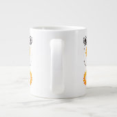 Houd of ontwerp uw eigen — mok gigantische koffie- (Achterkant)