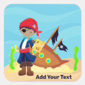 Houd of ontwerp uw eigen sticker met knoppen (Voorkant)