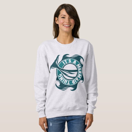 Houd of ontwerp uw eigen — Sweat Shirt (Voorkant volledig)