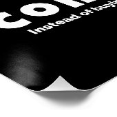 Houd rekening met de veiligheid van vuurwerkhonden perfect poster (Hoek)