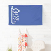 Houd rustig en duik spandoek (Insitu)