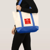 Houd rustig en speel harder. tote bag (Voorkant (product))