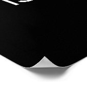 Houd rustig poster (Hoek)