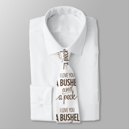 ***HOUD U OP EEN BUSHEL EN EEN PECK** STROPDAS VOO (Gebonden)