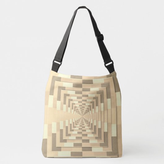 HOUD UW FOCUS EN PERSPECTIEF CROSSBODY TAS (Voorkant)