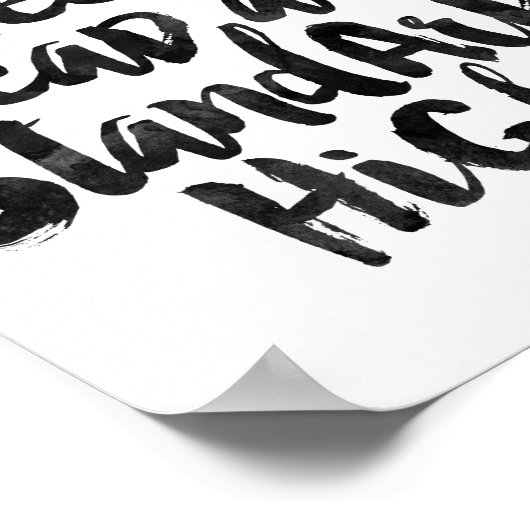 Houd uw hoofd en normen hoog poster (Hoek)