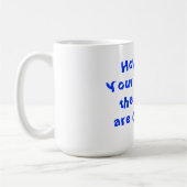 Houd uw Hoops Humoureus Basketball 15 oz vast. Mok (Links)