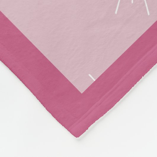 Houd uw Lashes lang en hoge standaarden Fleece Deken (Hoek)