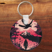 Houd uw sleutels veilig met Samurai-Sleutelhanger Sleutelhanger (Voorkant)