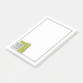 Houd uw tanden schoon post-it® notes (Schuin)