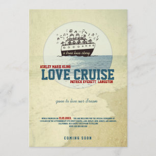 HOUD VAN CRUISE-Gone om onze droom te leven! Weddi Kaart