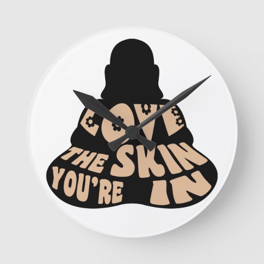 Houd van de Huid u in bent Ronde Klok (Voorkant)