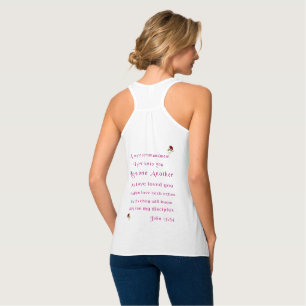 Houd van elkaar zoals ik van jullie heb gehouden t tanktop