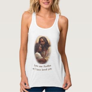 Houd van elkaar zoals Ik van jullie heb gehouden Tanktop