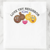 HOUD VAN HUN NEIGHBOR OVALE STICKER (Tas)