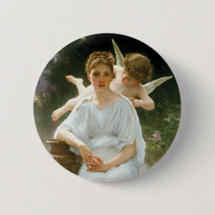 HOUD VAN JE ENGEL RONDE BUTTON 5,7 CM