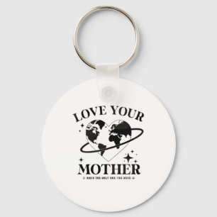 🌍💚 Houd van je Moeder 🌿 Sleutelhanger