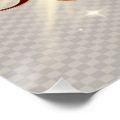 Houd van Jezus Perfect Poster (Hoek)