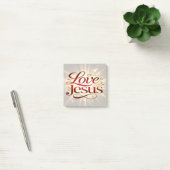 Houd van Jezus Post-it® Notes (Kantoor)