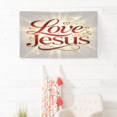 Houd van Jezus Spandoek (Insitu)