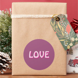 HOUD VAN KETTING VOOR GIFT VROUWEN , VRIENDIN RONDE STICKER