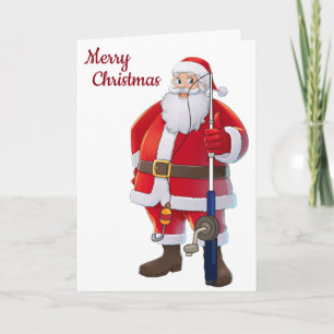 **HOUD VAN MIJN FAVORIETE VISHERMAN** IN CHRISTMAS FEESTDAGEN KAART