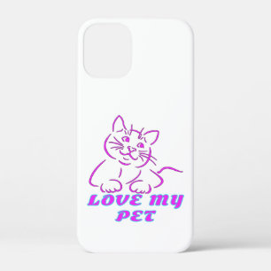 HOUD VAN MIJN KUSTPINK-PET iPhone 12 MINI HOESJE