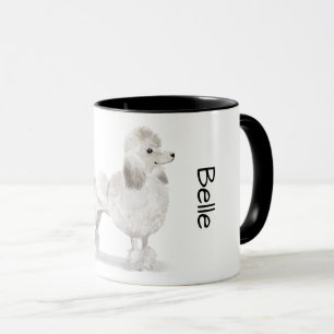 Houd van mijn Poodle (wit) Mok