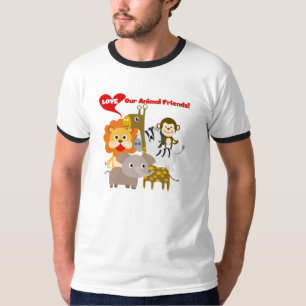 Houd van Onze Dierlijke Vrienden T-shirt