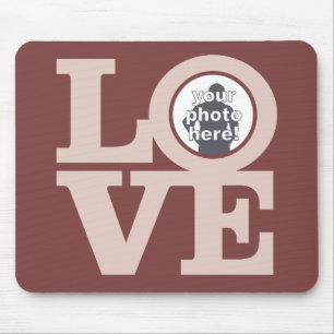 HOUD VAN UW PHOTO aangepaste mousepad Muismat