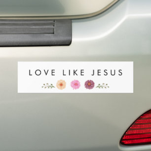 HOUD ZOALS JESUS-inspirerend Bumpersticker