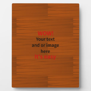 Houdbasis Lyer Je eigen tekst toevoegen Fotoplaat