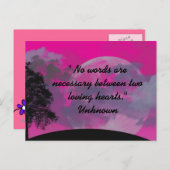 HOUDEN BRIEFKAART (Voorkant / Achterkant)