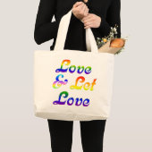 HOUDEN EN LATEN VERLICHTEN GROTE TOTE BAG (Voorkant (product))