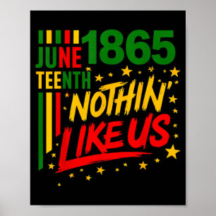 Houden niet van vrijheid Zwarte Geschiedenis Junet Poster
