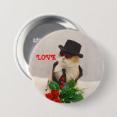 HOUDEN RONDE BUTTON 7,6 CM (Voorkant /achterkant)