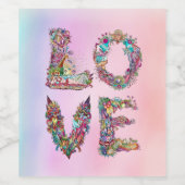 HOUDEN WIJN ETIKET (Enkel label)