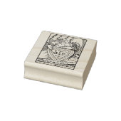 HOUDENDE GARDIAN ANGEL, CEMETERY RUBBER STAMP 	RUBBERSTEMPEL (Stempel)