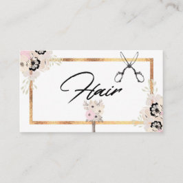 houdende Haarstylist Visitekaartje