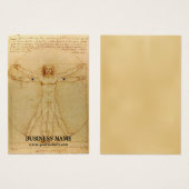 houder Da Vinci Visitekaartjes (Voorkant /achterkant)