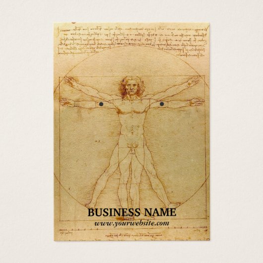 houder Da Vinci Visitekaartjes (Voorkant)
