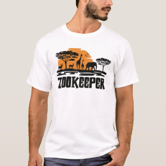 Houder, dierentuin t-shirt