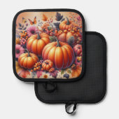 Houder met herfst- of Thanksgiving-thema (Voorkant / Achterkant)