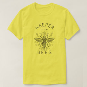 Houder van de Fancy bijen zwarte bij T-shirt