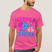 Houder van de gender Baby T-shirt (Voorkant)