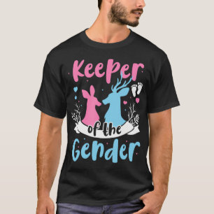 Houder van de gender Buck of Doe Gender onthult Pi T-shirt